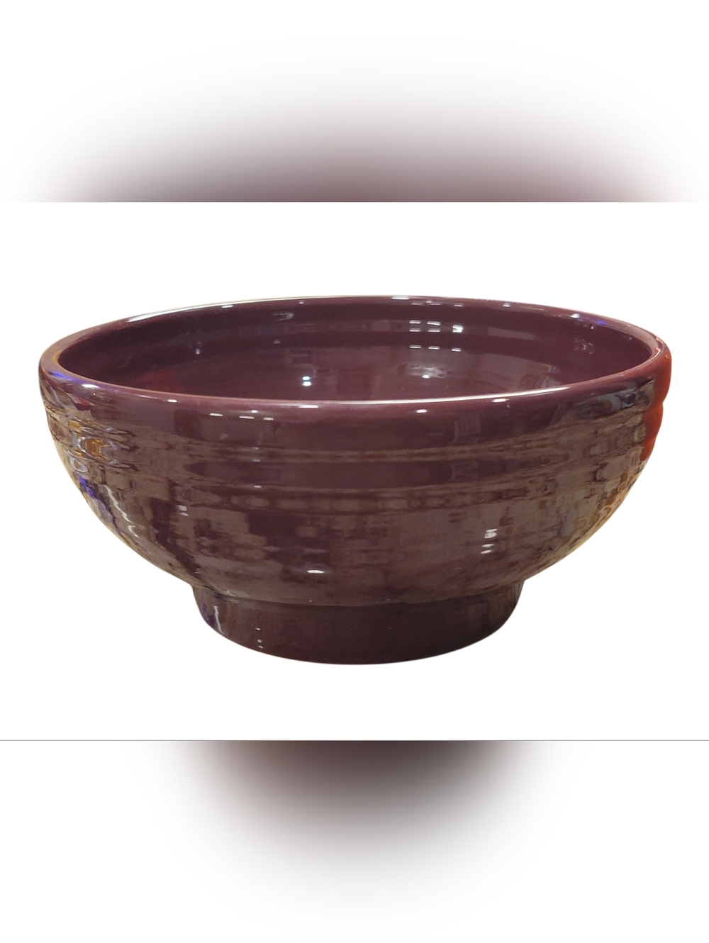 Fiesta Claret Medium Footed Bowl 🍷 Dillard’s Exclusive | Retired Color | Rare
